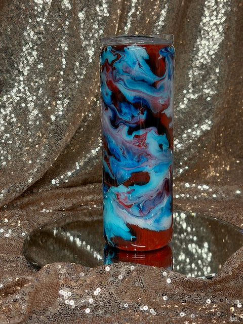 RTS #18 Cowgirl Boots Tumbler