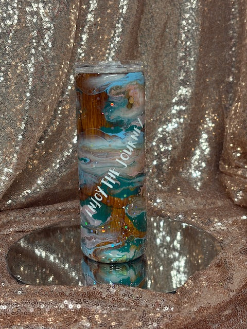 RTS #17 Green Butterfly Effect Tumbler