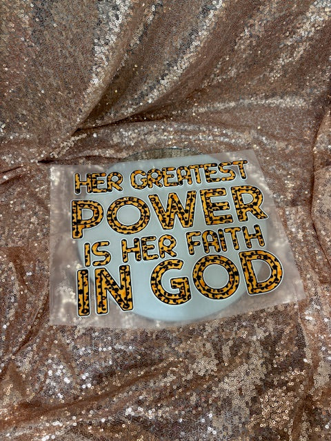 Her greatest power