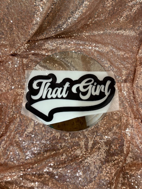That girl (black)